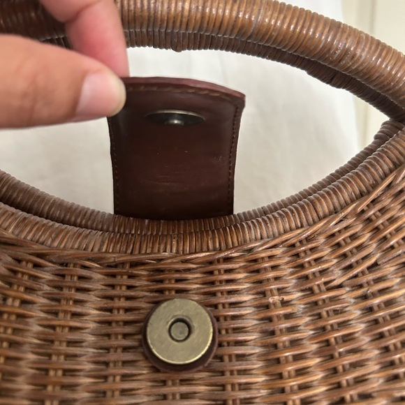 Vintage Wicker Bag - Picture 5 of 7